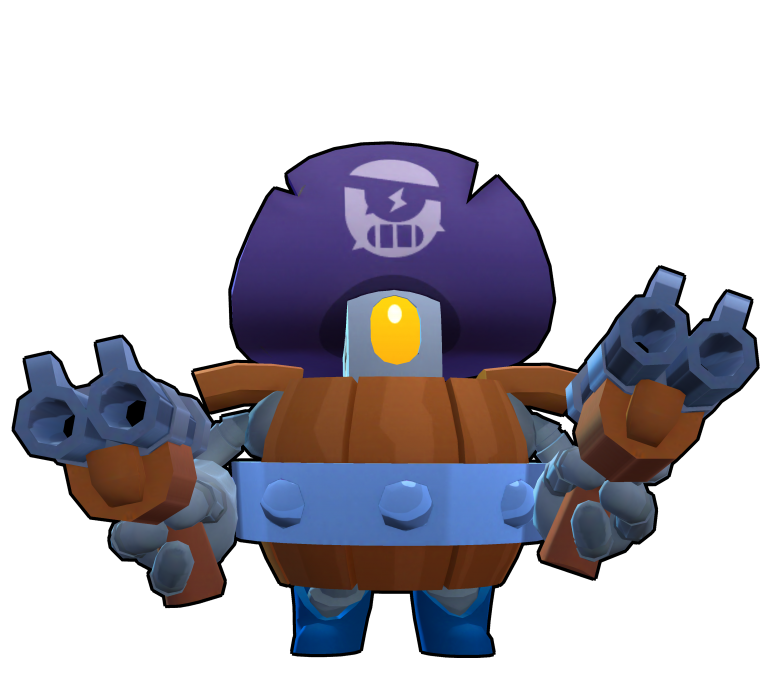 Darryl Brawl Stars Estadísticas, Consejos, Skins, Fanart en Español